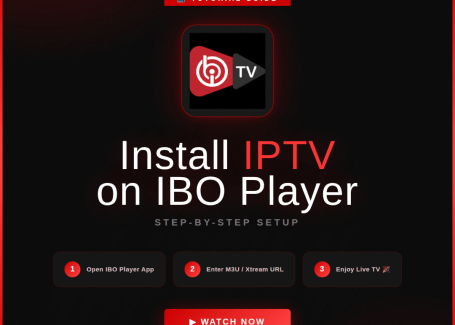 install iptv on ibo player